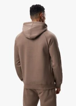 Gym King Pro Logo Fleece Hood - Dark Taupe -Gym King Store PROLOGOHOOD JOGGER DARKTAUPEHDE A2C32TSB A2C38 436