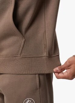 Gym King Pro Logo Fleece Tracksuit - Dark Taupe -Gym King Store PROLOGOHOOD JOGGER DARKTAUPEHDE A2C32TSB A2C38 440 26eb79c4 5fb4 4aeb b215 8f3f4176127a