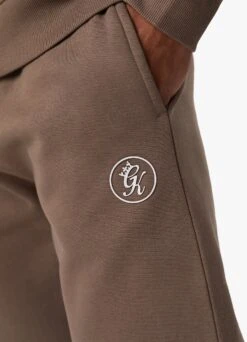 Gym King Pro Logo Jogger - Dark Taupe -Gym King Store PROLOGOHOOD JOGGER DARKTAUPEHDE A2C32TSB A2C38 447