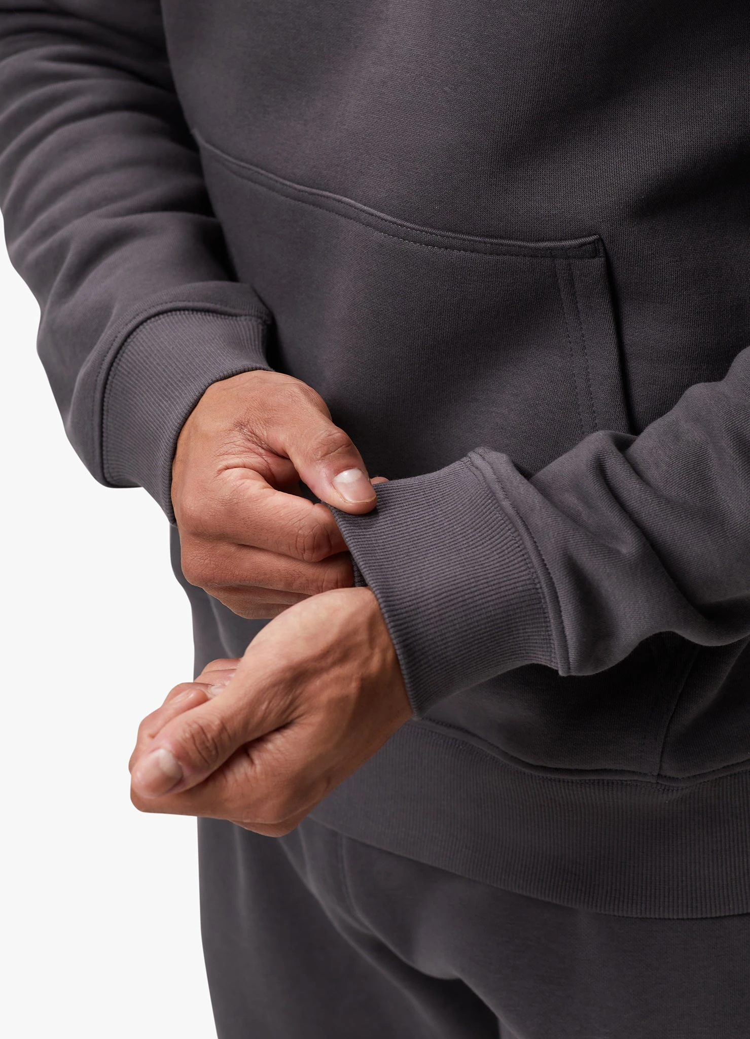 Gym King Pro Logo Fleece Tracksuit - Graphite 11 Gym King Pro Logo Fleece Tracksuit - Graphite - Image 9