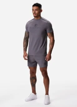 Gym King Pro Logo Short V2 - Fossil Grey 21 Gym King Pro Logo Short V2 - Fossil Grey -Gym King Store PROLOGOTEE SHORT FOSSILGREYSST A2CI7SHR A2CI9129