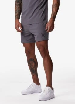 Gym King Pro Logo Short V2 - Fossil Grey 22 Gym King Pro Logo Short V2 - Fossil Grey -Gym King Store PROLOGOTEE SHORT FOSSILGREYSST A2CI7SHR A2CI9130