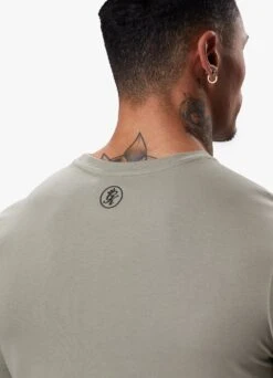 Gym King Pro Logo Tee V2 - Khaki -Gym King Store PROLOGOTEE SHORT KHAKISST A2CI6SHR A2CI8125