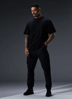 Gym King Alpha Tee - Black -Gym King Store Q124MENSECOMALPHA EST2561copy