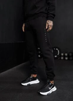 Gym King Rebellion Jogger - Black -Gym King Store Q1REBELLIONCAMP9604copy