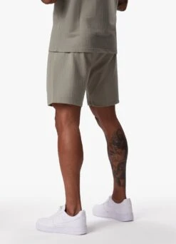 Gym King Riviera Signature Short - Khaki -Gym King Store R2