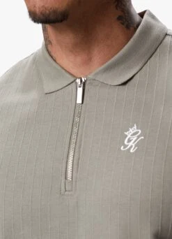 Gym King Riviera Signature Polo - Khaki 14 Gym King Riviera Signature Polo - Khaki -Gym King Store R8