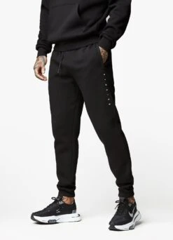 Gym King Rebellion Jogger - Black -Gym King Store REBELLIONFLEECEHOOD JOGGER BLACKHDE A2ALMTSB A2ALP