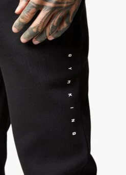 Gym King Rebellion Jogger - Black -Gym King Store REBELLIONFLEECEHOOD JOGGER BLACKHDE A2ALMTSB A2ALP10