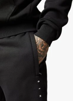 Gym King Rebellion Jogger - Black -Gym King Store REBELLIONFLEECEHOOD JOGGER BLACKHDE A2ALMTSB A2ALP9