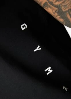 Gym King Rebellion Vest - Black -Gym King Store REBELLIONVEST SHORT BLACKVST A2AL96