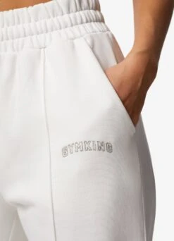 Gym King Refresh Crop Crew & Jogger - Cream -Gym King Store REFRESHCONTOUREDRIBTOP JOGGER CREAMWST A2BTKWTB A2BT6 36 4e1b384f 2861 4414 9321 b954dd8561ef