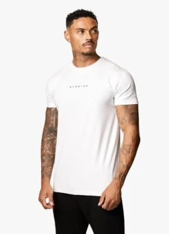 Gym King Relentless Tee - White -Gym King Store RELENTLESSTEE WHITESST A2CEL 91
