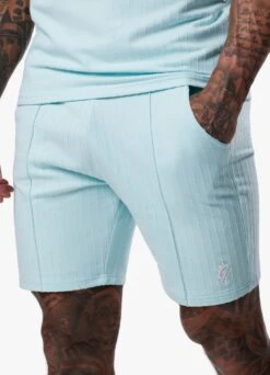 Gym King Riviera Signature Short - Aqua Sky -Gym King Store RIVIERAPOLO SHORT AQUASKYPOS A2COGSHR A2COK163