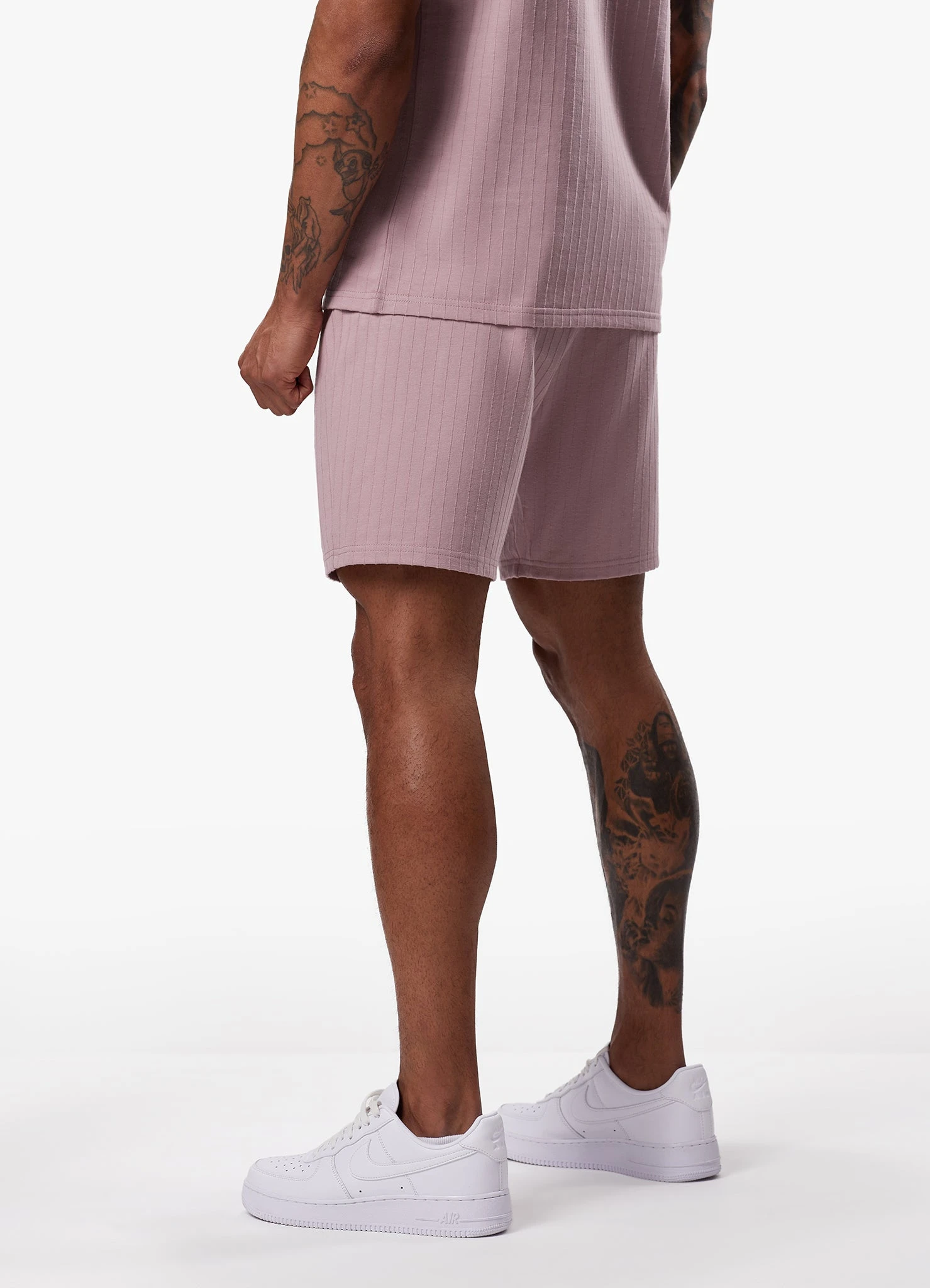 Gym King Riviera Signature Short - Dusky Pink 9 Gym King Riviera Signature Short - Dusky Pink - Image 7