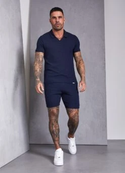 Gym King Signature Texture Short - Navy -Gym King Store SIGNATURECATALOGUE249246 2ece0ac0 5d8a 48d2 8b44 cbc78d32fdba