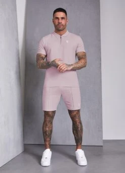 Gym King Riviera Signature Polo - Dusky Pink -Gym King Store SIGNATURECATALOGUE249337