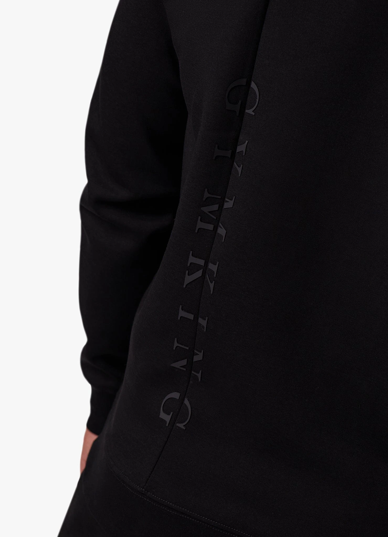 Gym King Split Linear Hood - Black 6 Gym King Split Linear Hood - Black - Image 4