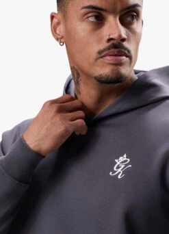 Gym King Split Linear Hood - Graphite -Gym King Store SPLITLINEARHOOD JOGGER GRAPHITEHDE A2CRCTSB A2CRE42