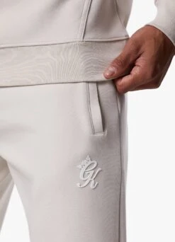 Gym King Split Linear Jogger - Stone Grey -Gym King Store SPLITLINEARHOOD JOGGER STONEGREYHDE B2CY8TSB B2CY911