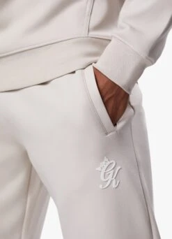 Gym King Split Linear Jogger - Stone Grey -Gym King Store SPLITLINEARHOOD JOGGER STONEGREYHDE B2CY8TSB B2CY912