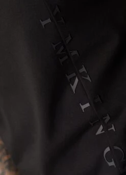 Gym King Split Linear Tee - Black -Gym King Store SPLITLINEARTEE BLACKSST A2CR6 05