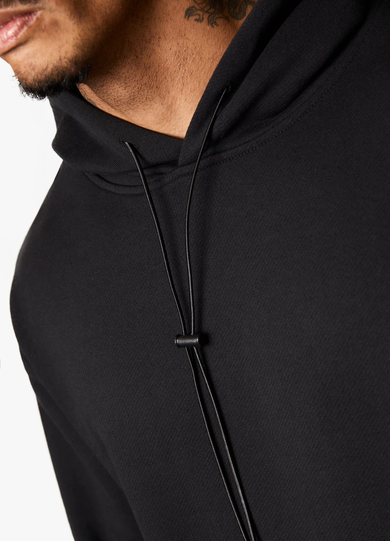 Gym King Stealth Loopback Hood - Black 9 Gym King Stealth Loopback Hood - Black - Image 7