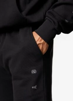 Gym King Stealth Loopback Pant - Black -Gym King Store STEALTHLOOPBACKHOOD PANT BLACKHDE A2BNLTSB A2BNN 46