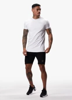 Gym King Arnold Show Success Tee - White -Gym King Store SUCCESSTEE WHITE268