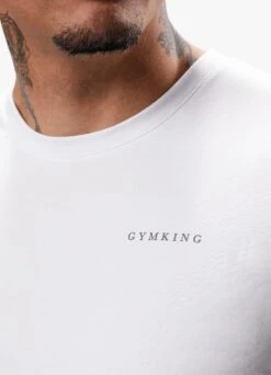 Gym King Arnold Show Success Tee - White -Gym King Store SUCCESSTEE WHITE271