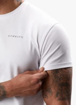 Gym King Arnold Show Success Tee - White -Gym King Store SUCCESSTEE WHITE272