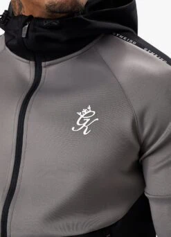 Gym King Taped Core Plus Tracksuit - Black/Steel -Gym King Store TAPEDCOREPLUSFZHOOD JOGGER BLACKSTEELHDE B2CVRTSB B2CVV 82 f7524de0 0413 4365 a8d0 b3e81cf7dad2