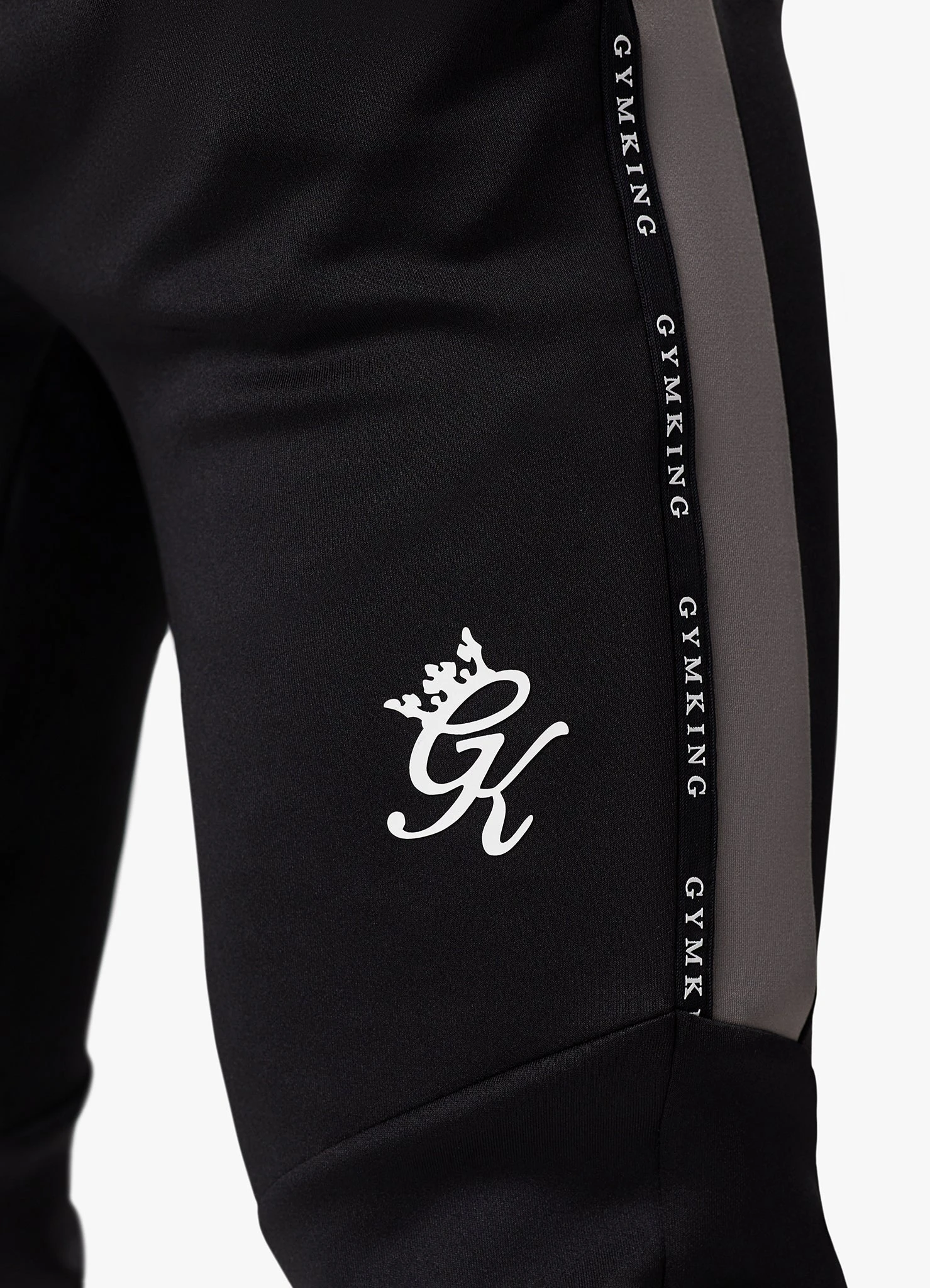 Gym King Taped Core Plus Jogger - Black 9 Gym King Taped Core Plus Jogger - Black - Image 7