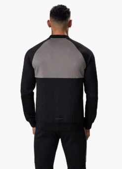 Gym King Taped Core Plus Jacket - Black/Steel -Gym King Store TAPEDCOREPLUSJACKET BLACKSTEELCJK B2CW0 69