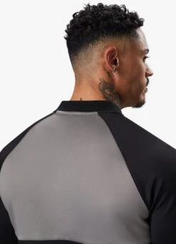 Gym King Taped Core Plus Jacket - Black/Steel -Gym King Store TAPEDCOREPLUSJACKET BLACKSTEELCJK B2CW0 75
