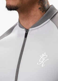 Gym King Taped Core Plus Jacket - Steel/Silver Grey -Gym King Store TAPEDCOREPLUSJACKET STEELSILVERGREYCJK B2CVY 103