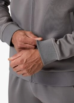 Gym King Taped Core Plus Jacket - Steel/Silver Grey -Gym King Store TAPEDCOREPLUSJACKET STEELSILVERGREYCJK B2CVY 106