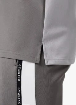 Gym King Taped Core Plus Tee - Steel -Gym King Store TAPEDCOREPLUSTEE STEELSST B2CW1 92