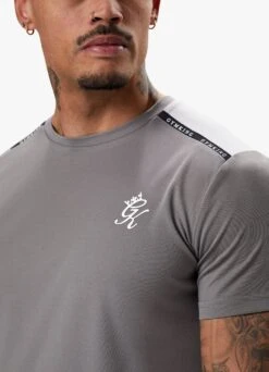 Gym King Taped Core Plus Tee - Steel -Gym King Store TAPEDCOREPLUSTEE STEELSST B2CW1 96