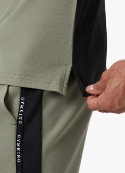 Gym King Taped Core Plus Tee - Soft Khaki -Gym King Store TAPEDCOREPLUSTEE SHORT SOFTKHAKISST B2CW5SHR B2CW9 53