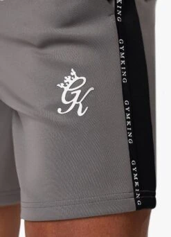 Gym King Taped Core Plus Short - Steel 19 Gym King Taped Core Plus Short - Steel -Gym King Store TAPEDCOREPLUSTEE SHORT STEELSST B2CW1SHR B2CW6 64