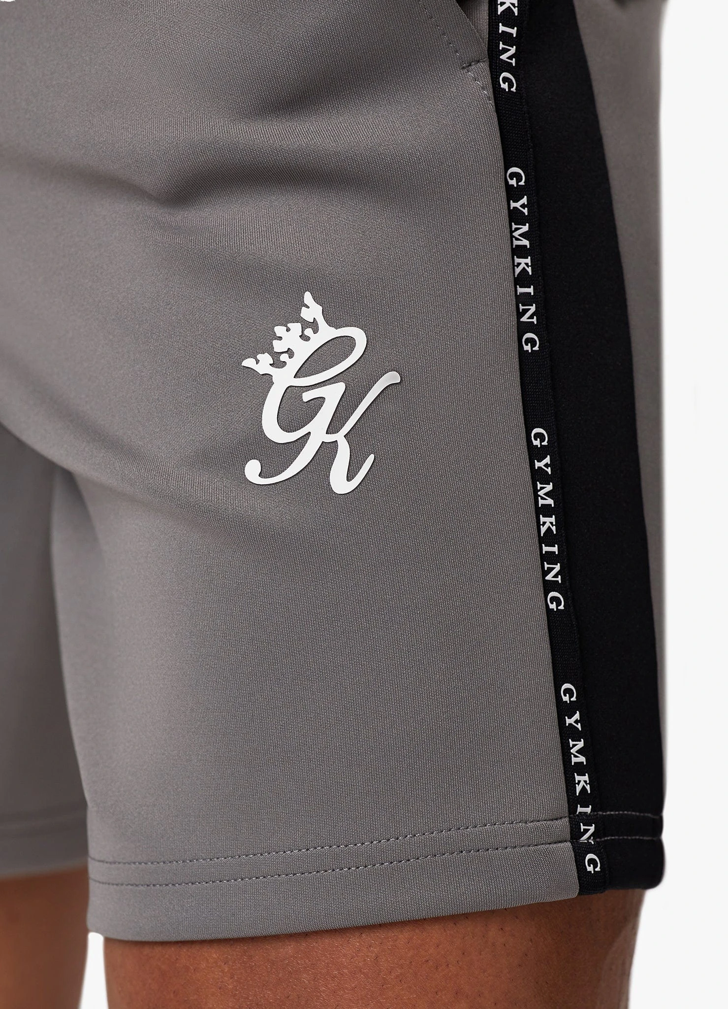 Gym King Taped Core Plus Short - Steel 11 Gym King Taped Core Plus Short - Steel - Image 9