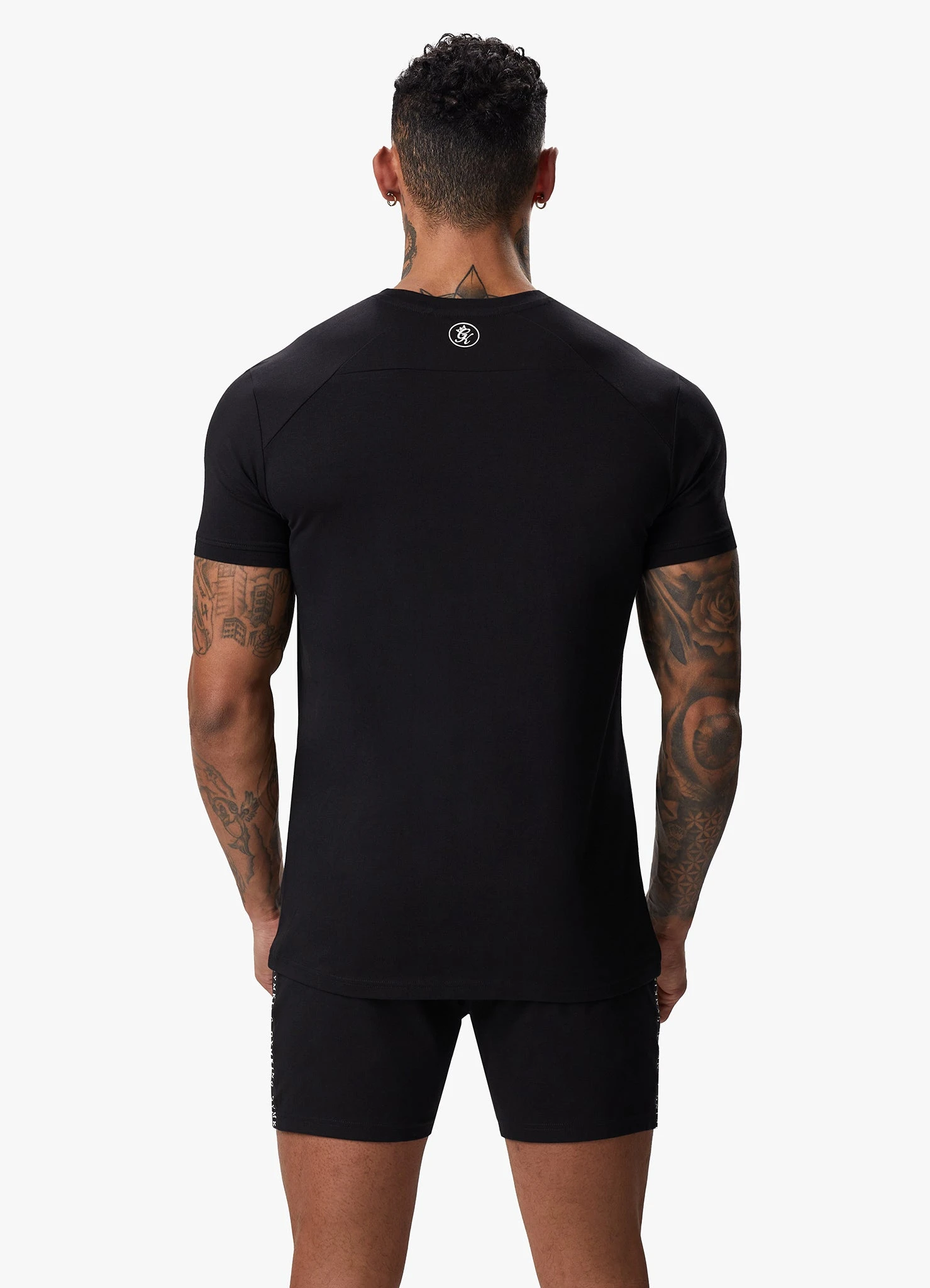 Gym King Taped Jersey Tee - Black 7 Gym King Taped Jersey Tee - Black - Image 5