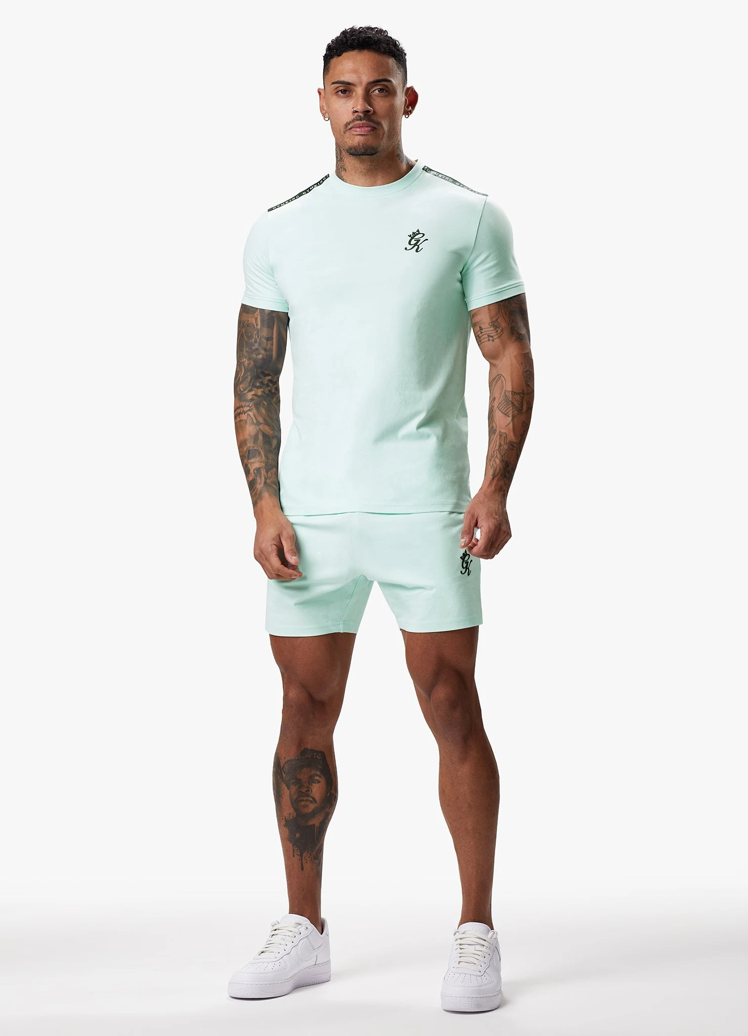 Gym King Taped Jersey Tee - Mint 7 Gym King Taped Jersey Tee - Mint - Image 5