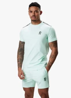 Gym King Taped Jersey Tee - Mint 12 Gym King Taped Jersey Tee - Mint -Gym King Store TAPEDJERSEYTEE SHORT MINTSST A2CIESHR A2CIJ 02
