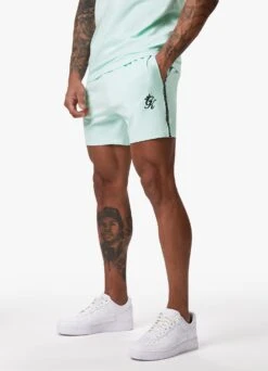 Gym King Taped Jersey Short - Mint -Gym King Store TAPEDJERSEYTEE SHORT MINTSST A2CIESHR A2CIJ 04