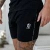 Gym King Taped Jersey Short - Black -Gym King Store TAPEJERSEY2