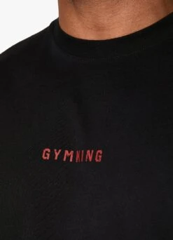 Gym King Training Division Tee - Black/Red -Gym King Store TDTEE SHORT BLACKREDSST A2B8DSHR A2B8Y 122