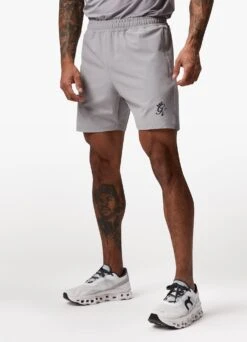 Gym King Training Division Short - Shadow Grey -Gym King Store TRAININGTEE SHORT SHADOWGREYSST A2BKQSHR A2C1P 310
