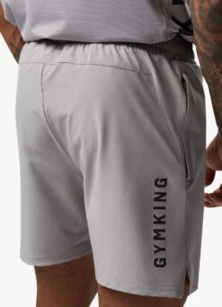 Gym King Training Division Short - Shadow Grey -Gym King Store TRAININGTEE SHORT SHADOWGREYSST A2BKQSHR A2C1P 316